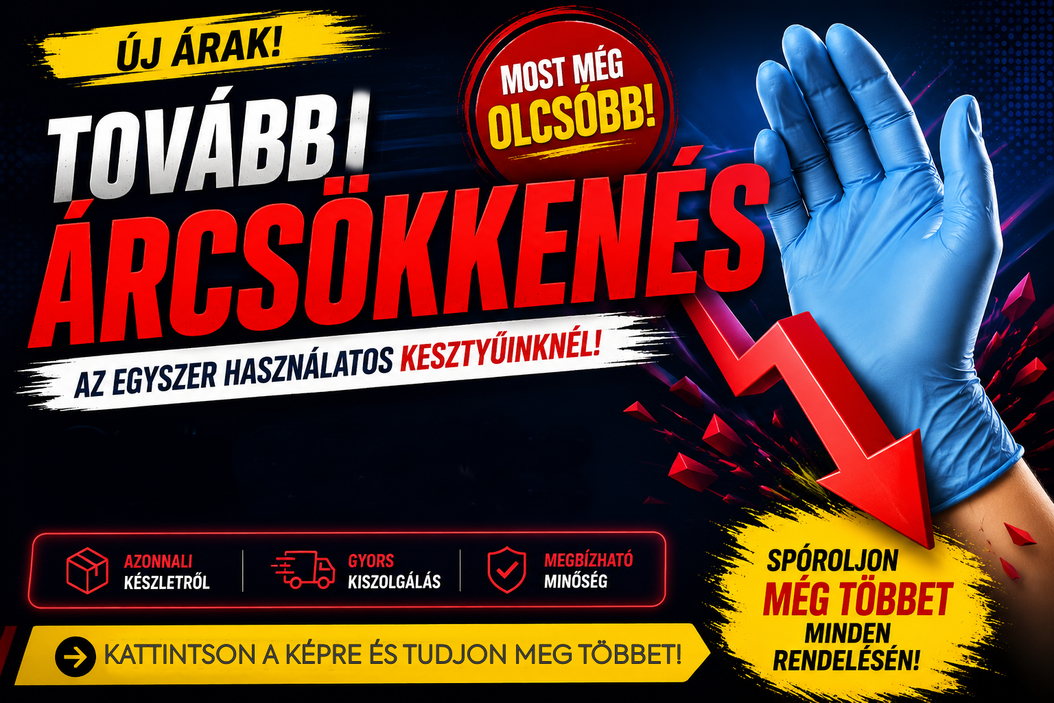 ÚJABB ÁRCSÖKKENÉS❗
