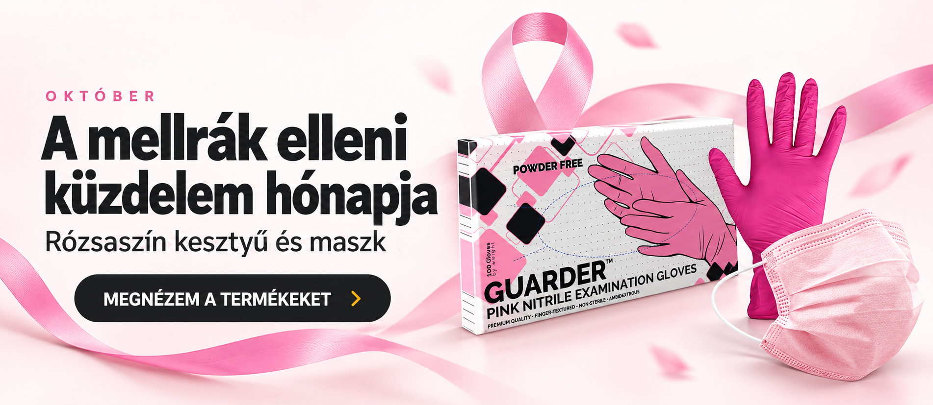 Október rózsaszínben – együtt a mellrák elleni küzdelemért