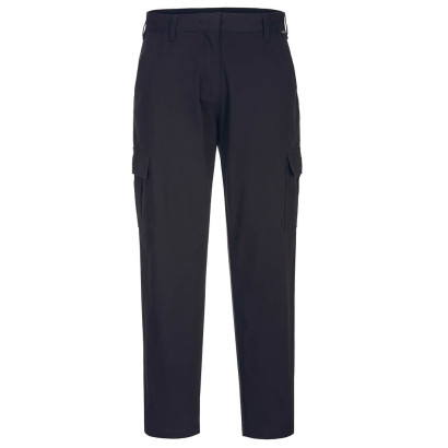 Damen Stretch Cargo-Hose schwarz 26