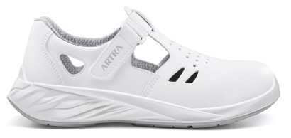 ARTRA ARMEN 9008 1010 S1 white sandals with composite toe cap 35