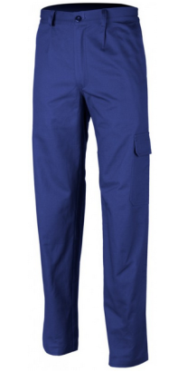 INDUSTRY Hose blau 65% Polyester 35% Baumwolle 245g/m2