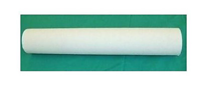 Gummiblatt 90 cm breit, weiß, RG, 10 m/ Rolle