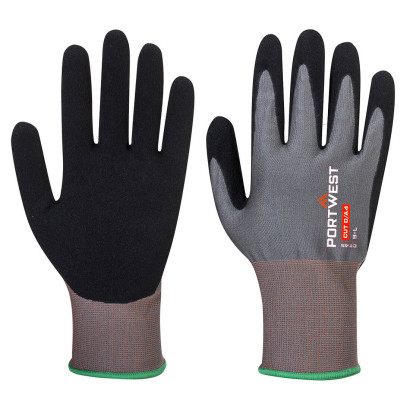 CT Cut D18 Nitril Grau/Schwarz L