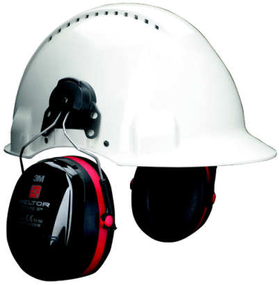 3M H540P3E-413-SV Optime III Kapselgehörschützer Helmbefestigung