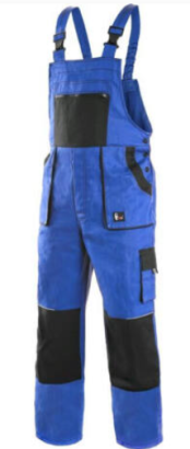 CXS LUXY ROBIN (EMIL) kertésznadrág pamut 260g kék/fekete 44