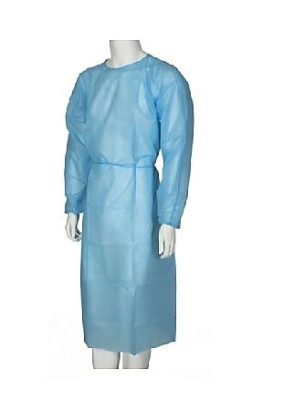 Jetguard Pluslaborkittel, Gzug Handgelenke,Taille Gürtel, grau, M/120