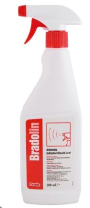 BRADOLIN GYORS FELÜLETFERT. 500 ML, SZÓRÓFEJJEL
