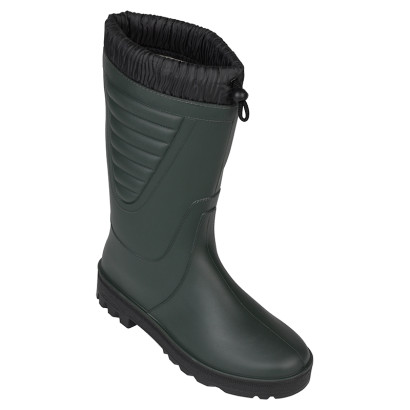 PVC Gefütterte Winterstiefel, grün, Größe 36
