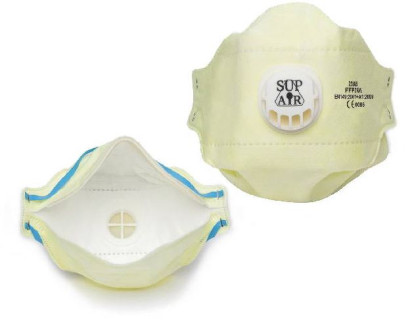 Supair 23385 FFP3 NR D Shell Maske mit Valve