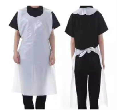 LDPE Schürze Guarder 45µm 90x140cm weiss