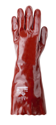 EUROCHEM 3640 PVC Handschuh, 40 cm, Super Actifresh, Chemieschutz 10