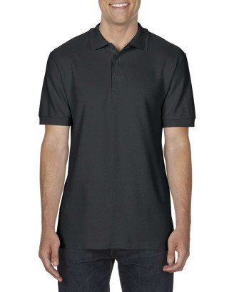 PREMIUM COTTON® ERWACHSENE DOPPEL PIQUÉ POLO Schwarz 2XL