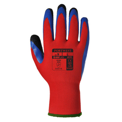 Duo-Flex Handschuh rot/blau L
