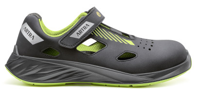 ARTRA ARYA 300 618080 S1 ESD schwarz/gelb sandal 35