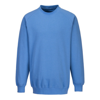 Antistatik ESD-Sweatshirt  Hamilton Blau L
