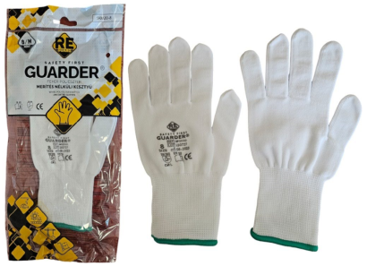 Guarder Polyester Handschuh ohne Beschichtung Gr: 6