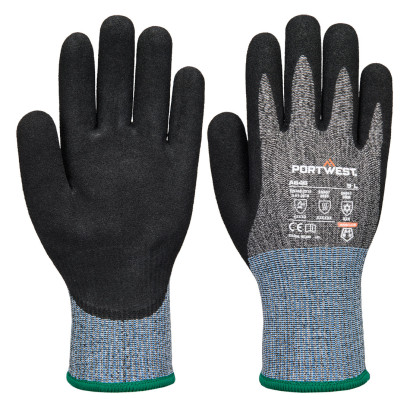 Vis-Tex Winter Cut D13 Nitril-Handschuh Schwarz L