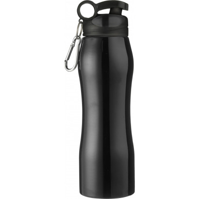Sportflasche schwarz 750 ml