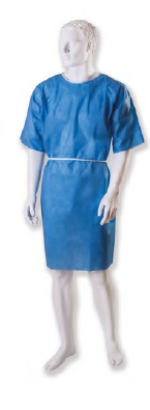 Beteging, kék, rövidujjú