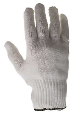 Guarder Strickhandschuh aus Polycotton 45 g naturweiß Gr: 8