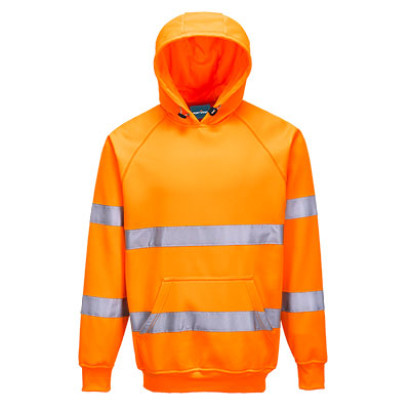 Hi-Vis Kapuzen Sweatshirt Orange S