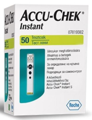 Tesztcsík Accu-Chek Instant 50x