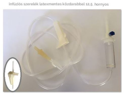 Infusion Set mit latexfreiem Injektionsport
