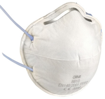 3M 8810 FFP2S PARTIKEL-HALBMASKE