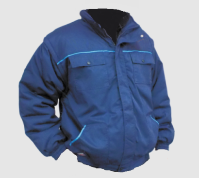 Vattakabát levehető ujjal királykék 46
