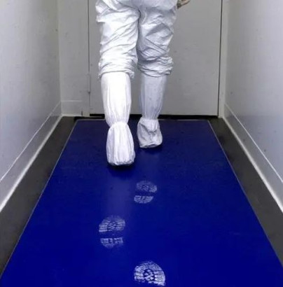 Antibakterielle Klebematte 45x115 30-lagig 10 Pak/Krt blau