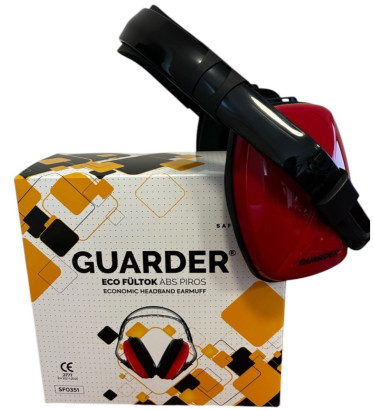 Guarder Economic Stirnband Ohrenschützer rot