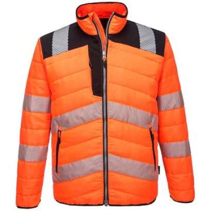 PW3 Warnschutz-Steppjacke Orange 4XL