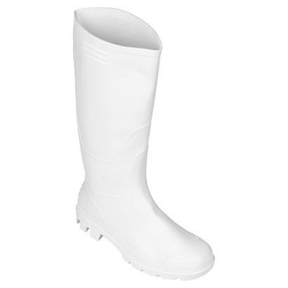 PVC Stiefel, weiß, Größe 37