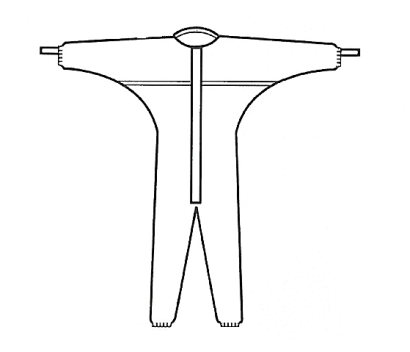 Cleanguard Overall ohne Kapuze XS