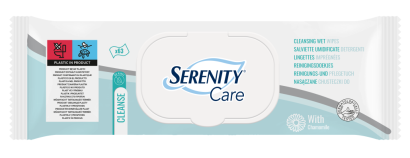 iD Serenity Feuchttücher 63 Stück (28×23 cm)