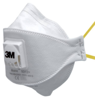 3M 9312+ Aura FFP1 részecskeszűrő félálarc