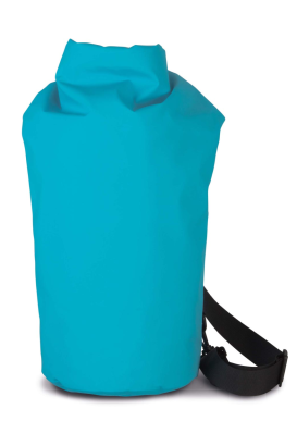 Wasserdichter packsack KIMOOD wasserblau 15 l