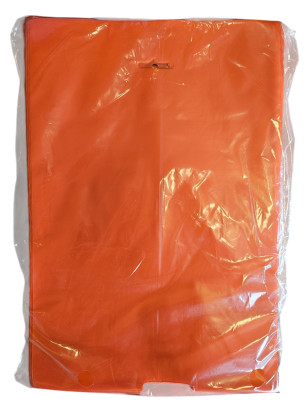 Tüte für Infusionstasche , aufhängbar orange