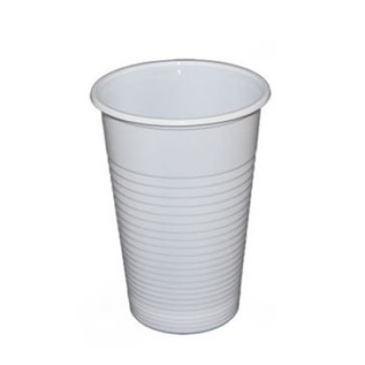 Plastikbecher 3 dl, weiß