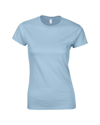 SOFTSTYLE® T-shirt für Damen Light blue 2XL