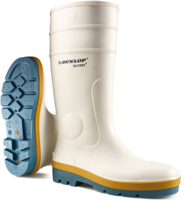 DUNLOP ACIFORT TRICOLOR Weiß Stiefel 40