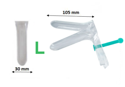 Vaginal speculum L