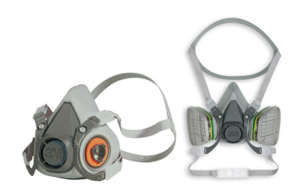 3M 6100 cserélhető betétesfélálarc, kis méret