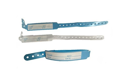 Patientenarmband, weiß