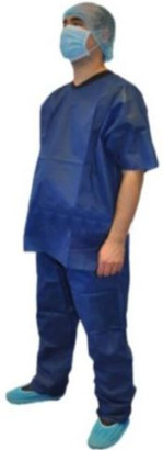 Besucher Set Guarder für Klinik/Geburt L