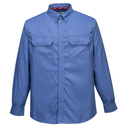 Bizflame Work leichtes FR HemdBlau 3XL