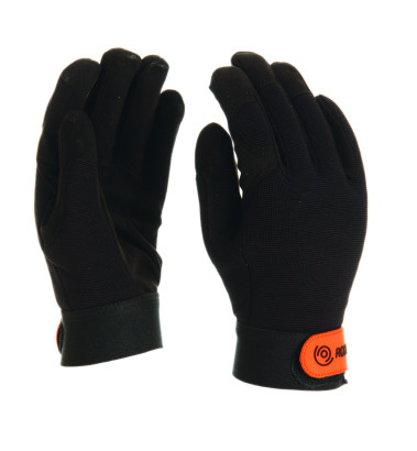 Mechanikerhandschuh, schwarz, Größe L