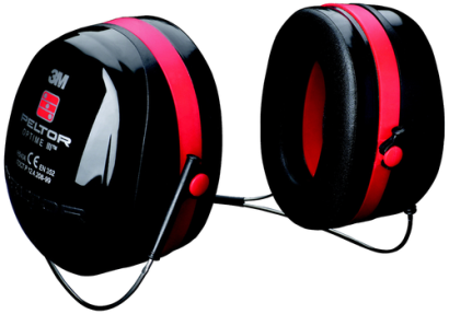 3M H540B-412-SV Optime III Kapselgehörschützer Nackenbügel