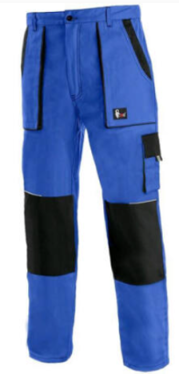 CXS LUXY JOSEF derekas nadrág pamut 260g, kék/fekete 44