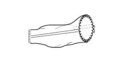 Sprayguard light karvédő 48 cm gumis